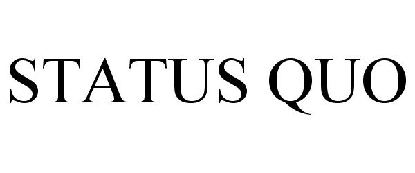 Trademark Logo STATUS QUO