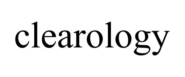 Trademark Logo CLEAROLOGY