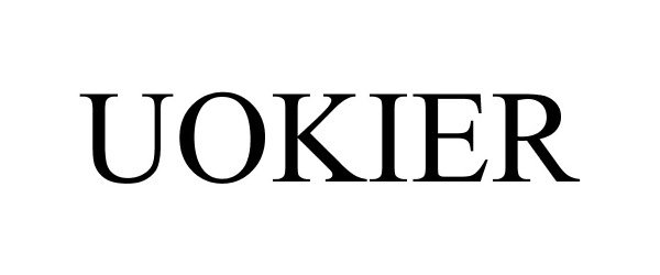 Trademark Logo UOKIER