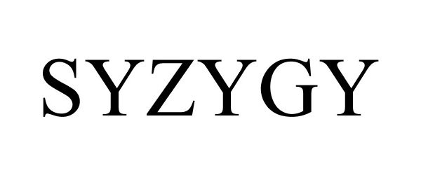 Trademark Logo SYZYGY