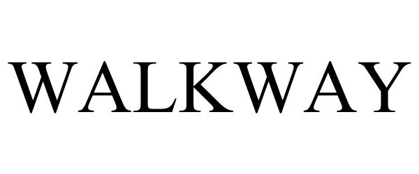 Trademark Logo WALKWAY