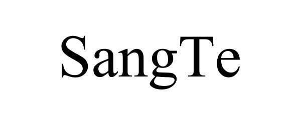 Trademark Logo SANGTE