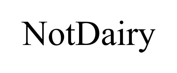  NOTDAIRY