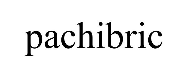 Trademark Logo PACHIBRIC