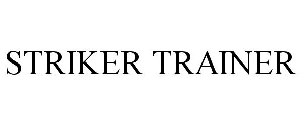 Trademark Logo STRIKER TRAINER