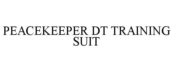  PEACEKEEPER DT TRAINING SUIT