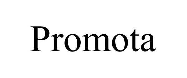 Trademark Logo PROMOTA