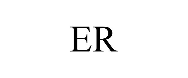 Trademark Logo ER