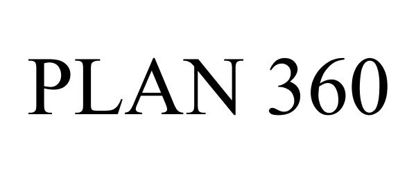 Trademark Logo PLAN 360