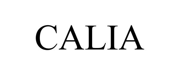 Trademark Logo CALIA