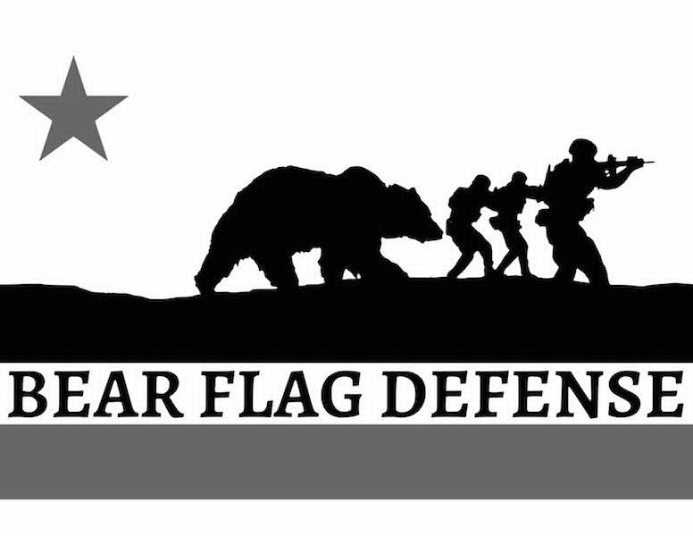 Trademark Logo BEAR FLAG DEFENSE