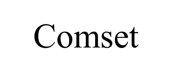 Trademark Logo COMSET