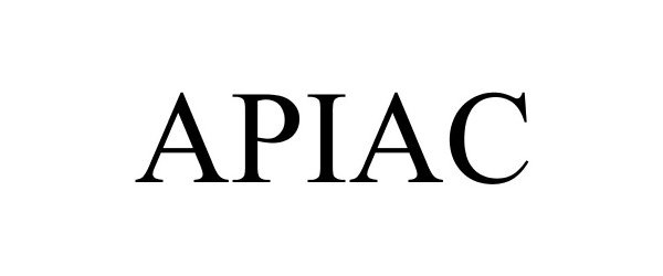 Trademark Logo APIAC