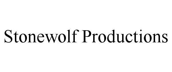  STONEWOLF PRODUCTIONS