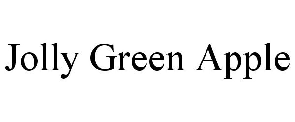 Trademark Logo JOLLY GREEN APPLE
