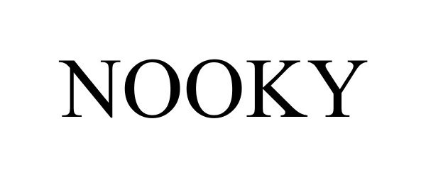 Trademark Logo NOOKY