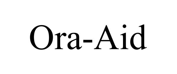 Trademark Logo ORA-AID