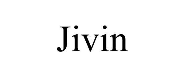 Trademark Logo JIVIN