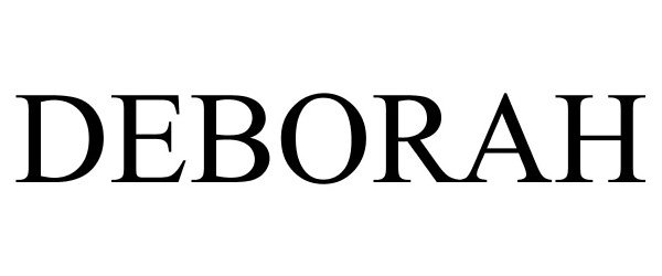 Trademark Logo DEBORAH