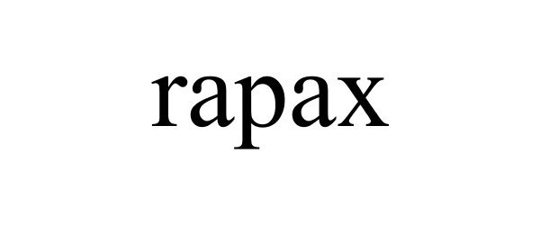 Trademark Logo RAPAX