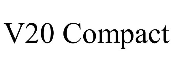Trademark Logo V20 COMPACT