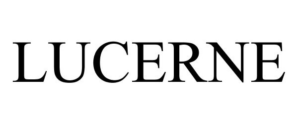 Trademark Logo LUCERNE