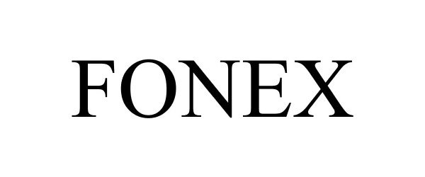 Trademark Logo FONEX