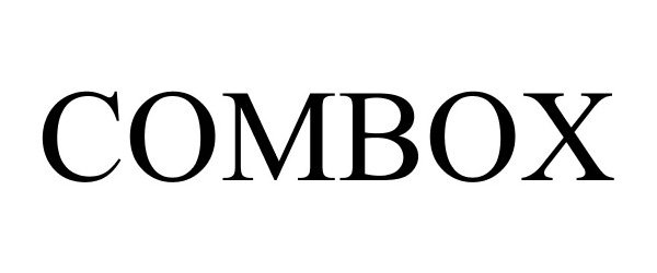 Trademark Logo COMBOX