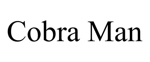 Trademark Logo COBRA MAN