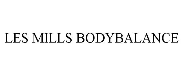 Trademark Logo LES MILLS BODYBALANCE