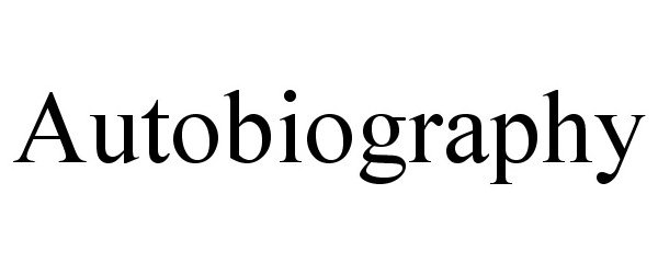 Trademark Logo AUTOBIOGRAPHY