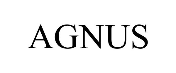 Trademark Logo AGNUS