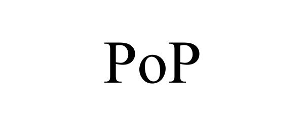 Trademark Logo POP