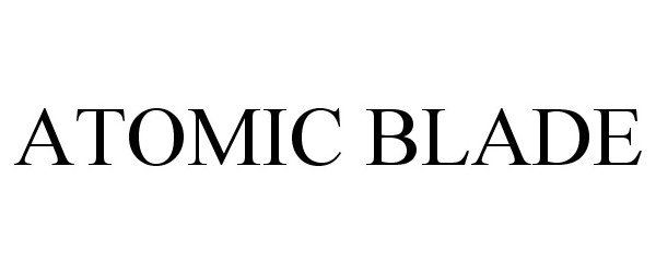 Trademark Logo ATOMIC BLADE