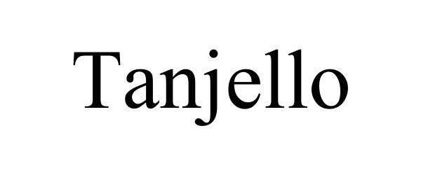 Trademark Logo TANJELLO