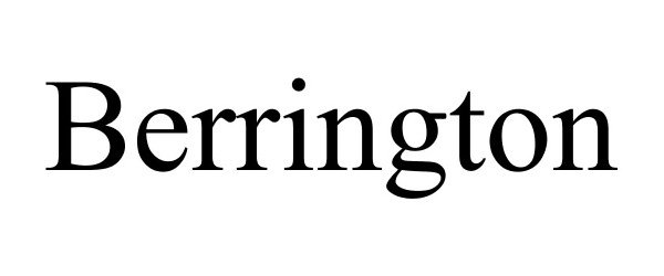 Trademark Logo BERRINGTON