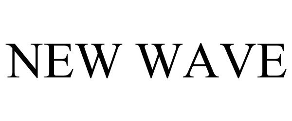 Trademark Logo NEW WAVE