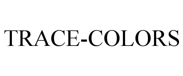 Trademark Logo TRACE-COLORS