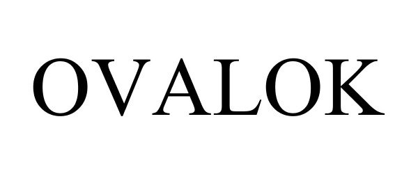 Trademark Logo OVALOK