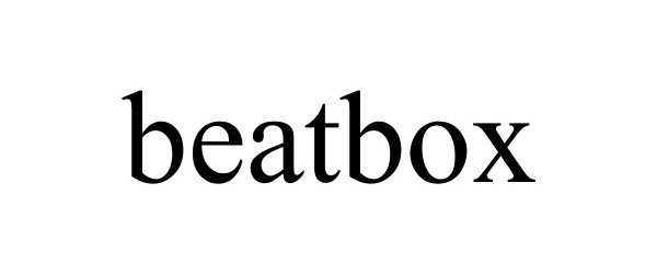 Trademark Logo BEATBOX