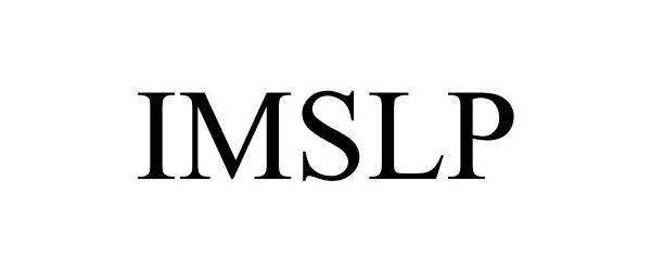 Trademark Logo IMSLP