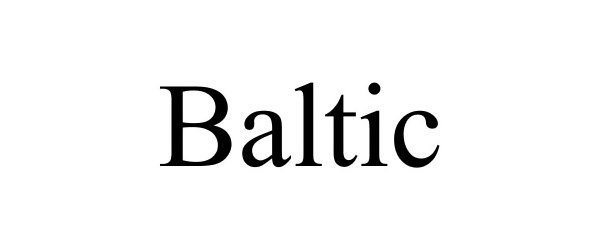 Trademark Logo BALTIC