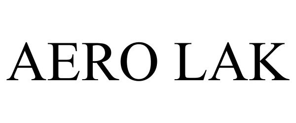 Trademark Logo AERO LAK