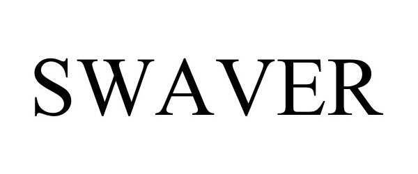 Trademark Logo SWAVER