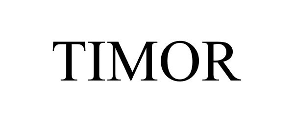 Trademark Logo TIMOR