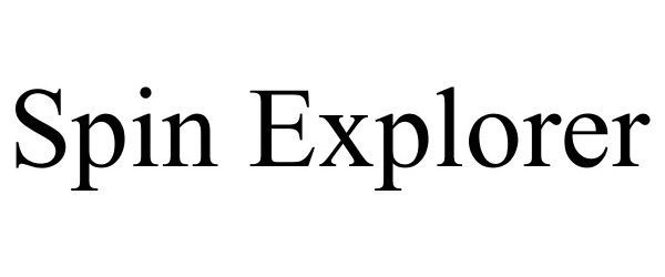 Trademark Logo SPIN EXPLORER