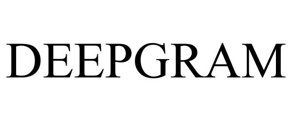 Trademark Logo DEEPGRAM