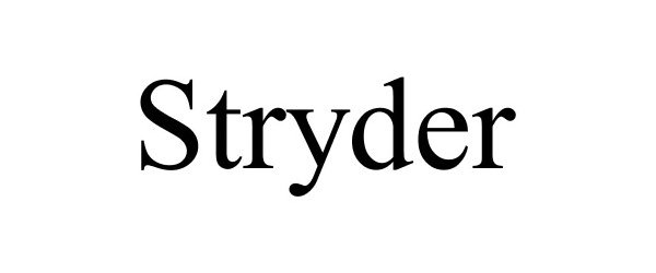 Trademark Logo STRYDER