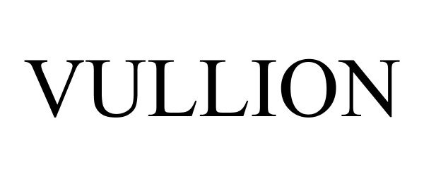 Trademark Logo VULLION