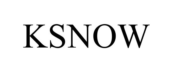 Trademark Logo KSNOW
